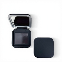 Plaque magnétique de format L en stock usine, avec compartiments interchangeables pour fards à paupières, poudres et rouges à joues, rangement portable pour cosmétiques en ABS