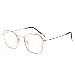 2020 nuevo estilo Unisex polígono Retro gafas marco fotocromáticos gafas de computadora Anti-Luz Azul gafas - Product Image 1