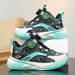 Chaussures de basketball Cema 2026 pour enfants à boutons, résistantes à l'usure, absorbant les chocs, antidérapantes, baskets de sport décontractées, vente en gros - Product Image 4