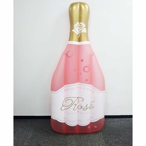 Gonfiabile a forma di bottiglia vino Champagne piscina galleggiante nuoto bottiglia di birra forma materasso <span class=keywords><strong>pubblicità</strong></span> - Product Image 2