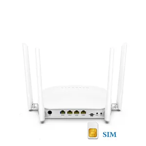 Router wifi 4G lte della banda di frequenza della rete 3G/4g della porta LAN/WAN 300Mbps con l'antenna 4 * 5dbi