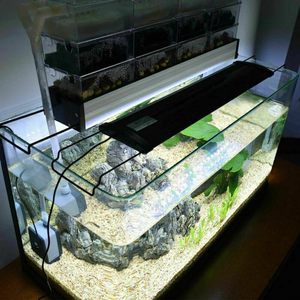 Lumière <span class=keywords><strong>LED</strong></span> pour <span class=keywords><strong>aquarium</strong></span> 30/45/60/90 <span class=keywords><strong>cm</strong></span>, luminosité réglable, multicolores naturels, variateur d'intensité, supports extensibles - Product Image 5