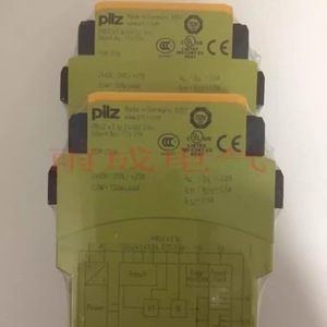 Relé de Seguridad Pilz Pnoz E1p 10A 250V CA Electromecánico para Uso Industrial - Product Image 2