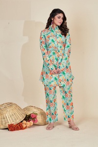 ชุดเสื้อผ้าเรยอนจากอินเดียพิมพ์ลายดีไซน์เนอร์ผ้าเรยอนจากผู้ผลิตอินเดีย - Product Image 2