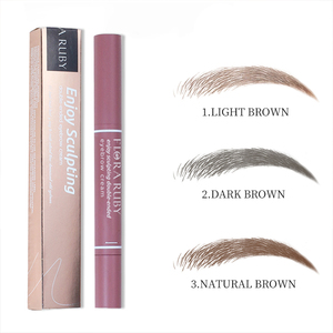 stylo de teinture de tatouage de sourcils en gros <span class=keywords><strong>crayon</strong></span> à sourcils de marque privée avec outil de maquillage au pinceau - Product Image 6