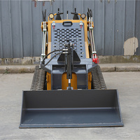 Mini-chargeuse sur pneus TR38 EPA, charge utile de 300 kg, chargeuse compacte sur chenilles avec moteur Briggs Stratton