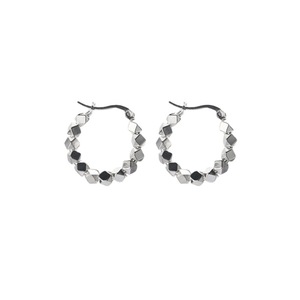 Pendientes de Aro Geométricos de Plata de Ley 925 Yinruitai para Mujer, Uso Diario, Modelo ES754 - Product Image 5