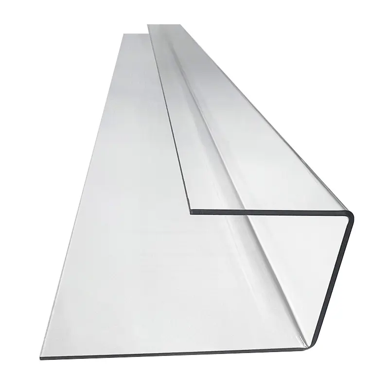 Usine OEM vente en gros 1mm 2.5mm pliage transparent transparent solide polycarbonate pc feuille