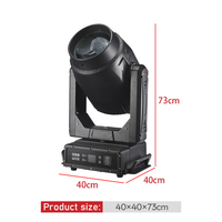 Luz Móvil Sharpy Beam de 450W, IP65 Impermeable, DMX512, Iluminación para Escenarios al Aire Libre, Fiestas, DJ, Eventos al Aire Libre