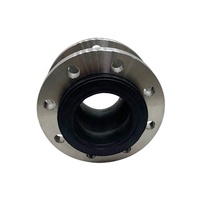 Accouplement d'absorption des chocs de qualité industrielle Offre Spéciale Joint de dilatation en caoutchouc EPDM à soufflet à bride flexible pour tuyaux haute pression