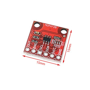 MCP4725 I2C 12 بت وحدة DAC-لوحة تحويل رقمية إلى تناظرية أحادية القناة لأردوينو - Product Image 4