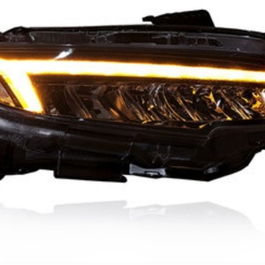 Feux avant à LED TYPY, source lumineuse LED complète, feux de jour à LED, streamer de direction pour Honda Civic 10e génération 2016-2020 - Product Image 6