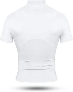 T-shirt Sportiva a Manica Corta, Aderente, Traspirante, Economica, con Logo Personalizzato, in Maglia, ad Asciugatura Rapida per Corsa - Product Image 2