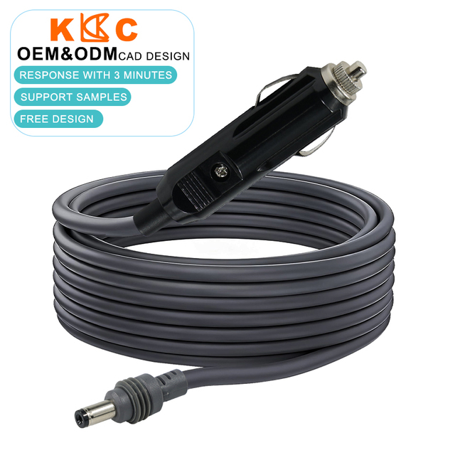 Replacement DC Power Cable, Cigarette Lighter Adapter, for Outdoor Satellite Dish