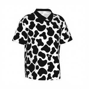 Camisas Casuales de Verano para Hombre, Tejidas, Transpirables, Antiarrugas, Antiretráctiles, con Estampado 3D Personalizado, de Una Sola Pieza, en Oferta - Product Image 2