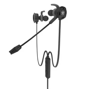 Vente chaude G30 écouteurs mobiles écouteurs avec micro détachable casque de jeu écouteur filaire pour PS5 Xbox Long Microphone intra-auriculaire