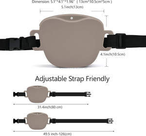 VaryWell Migliore Borsa Portatile in Silicone per Snack per Cani, Personalizzabile, per Passeggiate e Addestramento, con Cintura in Vita - Product Image 4