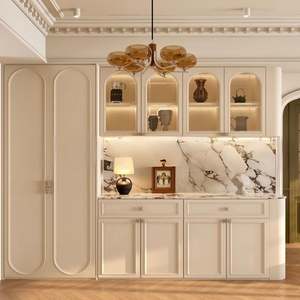 Customized Size Solid Wood <b>Sideboard</b> for Living Room and Restaurant Environmentally Protected Furniture - Product Image 6