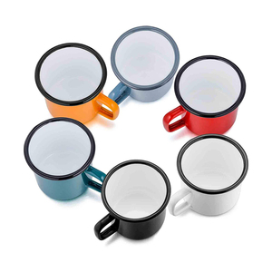 Taza de Acero Esmaltada de 350ml/12OZ para Sublimación, Diseño Navideño, Ideal para Café y Agua - Taza de Café de Calidad - Product Image 4