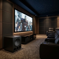 Subwoofer Metal DSP Profesional Sistem Subwoofer Kustom Berdaya Tinggi dan Berkinerja Tinggi Penawaran Harga Subwoofer Home Theater