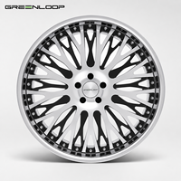 GREENLOOP Jantes forgées 2/3 pièces 24X10 24X9 26X10 26x10 28X9 28x10 5x127 5x120.65mm pour Caprice Impala C1500 1990 Cutlass 1980