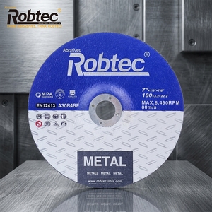 Disque de coupe 180x 3.2 X22.23 <span class=keywords><strong>T42</strong></span> pour acier inoxydable et métal 80m/<span class=keywords><strong>s</strong></span> - Product Image 2