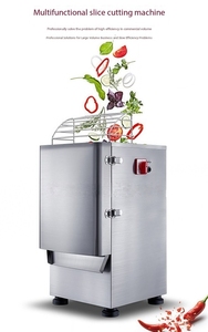 Commercial Electric <b>Vegetable</b> Cutter New Restaurant Ginger Cutting Machine and <b>Chopper</b> - Product Image 3