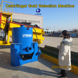 Concentrateur centrifuge d'or 40-60 Tph à succès commercial, 18,5 kW, pour la récupération de minerai d'or fin 200 mesh - Product Image 3