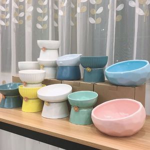 Factory Custom <strong>Cat</strong> Pet <strong>Bowl</strong> Extra Wide Raised <strong>Tilted</strong> <strong>Cat</strong> Food <strong>Bowl</strong> , Elevated Ceramic <strong>Cat</strong> <strong>Bowls</strong> for Food and Water - Product Image 3
