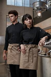 Uniforme professionnel pour le personnel d'hôtellerie, manches longues, polyester/coton, marque Yilong, pour le personnel de nettoyage des hôtels et des restaurants - Product Image 2