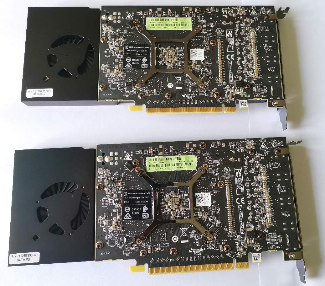 WX7100 For AMD Radeon Pro WX 7100 8 GB GDDR5 1188MHz 256