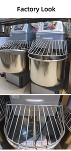 Nouveau Pétrin à Pâte Commercial Automatique 20 Litres 220V en Acier Inoxydable pour Pizzas, Gâteaux et Biscuits - Product Image 3