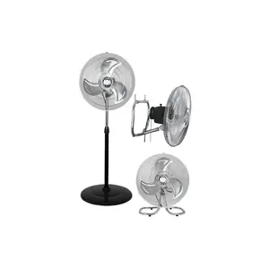 Airtechz New metalica ventiladores de pies 18 pulgada 3 en 1 para casa y comerciales