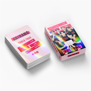 KPOP V JIMIN <span class=keywords><strong>J</strong></span>-<span class=keywords><strong>HOPE</strong></span> <span class=keywords><strong>RM</strong></span> 60 Tarjetas Fotográficas HD de Doble Cara con Acabado Láser Brillante, Tarjetas LOMO JK SUGA JIN, Postales en Caja para Colección de Fans - Product Image 4