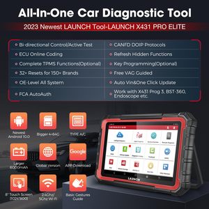 Nuevo Escáner Automotriz Bidireccional X431 PRO con Codificación en Línea LAUNCH X431 PRO ELITE X431 PRO X431 PRO - Product Image 6