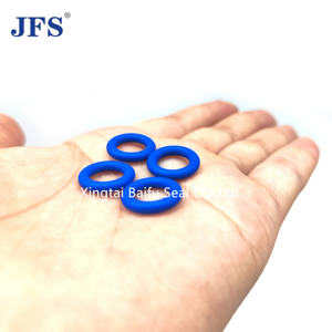 <span class=keywords><strong>JFS</strong></span> Fabricación de aceite personalizado Resistencia a altas temperaturas 60-95 Duromter FVMQ O-Rings Seals Fluororrubber Oring Rubber O Rings - Product Image 6