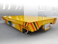 Chariot électrique de chantier sur rail pour transport de matériaux, longue portée (plus de 50 m), charge lourde, enrouleur de câble automatique