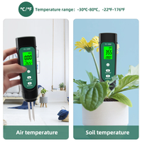YY-1000 3 en 1 sol EC température mètre testeur d'humidité en pot jardinage agricole outil de mesure conductivité mètre