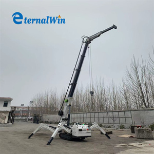 Kính thiên văn bùng nổ di động điện thủy lực Crawler Spider Crane với Fly JIB - Product Image 4