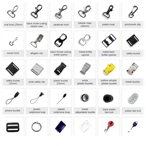 Accessoires pour lanières : Mousqueton <span class=keywords><strong>métallique</strong></span>, Clip Bulldog, Clip crocodile pour <span class=keywords><strong>fixation</strong></span> <span class=keywords><strong>de</strong></span> badge d'identification sur lanière - Product Image 6