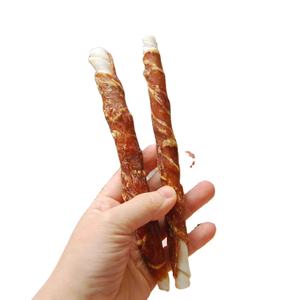 Delicioso Petisco para Cães em Forma de Wrap de Pato Rico em Proteínas, Feito de Couro de Vaca Puro, Snack Focado em Proteínas, Mastigável Dental com Vitaminas e Minerais Balanceados - Product Image 5