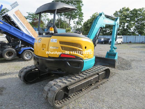 Importé du Japon, petite machine de marque supérieure U40-6, prix bas, bon état, excavatrice d'occasion - Product Image 3