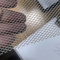 Maille métallique expansée plate en acier inoxydable et aluminium de 4x8 pieds avec prix de gros