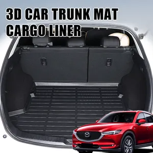Car Interior Accessories 3D TPE Cargo Liner Boot Mat For Honda HR-V FWD 2023- Car Floor Mats Trunk Mat Trunk Pad