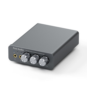 Amplificateur audio K5 PRO USB, DAC de jeu avec microphone, amplificateur casque, mini DAC audio pour PS5, enceintes actives alimentées pour ordinateur de bureau - Product Image 1