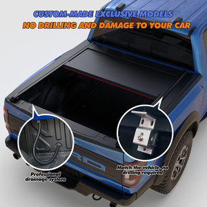 Couvre-benne arrière rétractable pour camionnette <span class=keywords><strong>Dodge</strong></span> <span class=keywords><strong>Ram</strong></span> 1500 2500 Trx 5.7 6.4 de 2010, 2016, <span class=keywords><strong>2018</strong></span> - Product Image 3