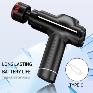 गर्म ठंडा कंप्रेस फासिया बंदूक ब्रशलेस उच्च शक्ति कम शोर कंपन मांसपेशियों में विश्राम फिजियोथेरेपी मालिश - Product Image 5