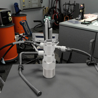 Nouveau connecteur rapide en acier inoxydable de 1/4 pouces pour nettoyeur haute pression, lance à mousse et canon à mousse avec prise rapide