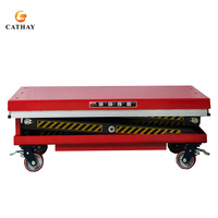 Ascenseur de transmission utilisé par ascenseur de ciseaux fixe de petit ascenseur hydraulique électrique