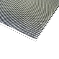 Plaque de guidage lumineux en PMMA acrylique hautement transparente, personnalisée, marquage au laser, polissage, découpe, impression UV/sérigraphie, OEM/ODM